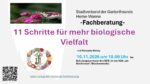 11 Schritte für mehr biologische Vielfalt mit Manuela Wolny